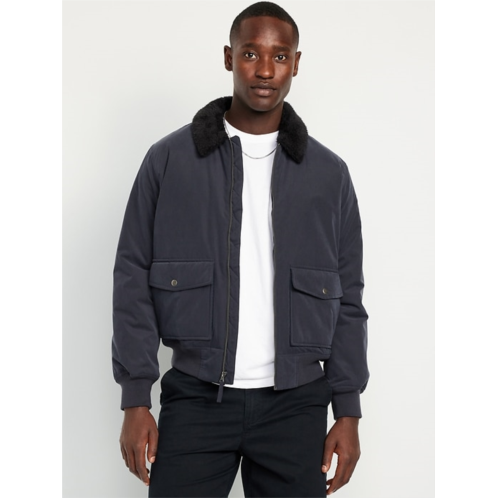 OldNavy Water-Resistant Aviator Bomber Jacket
