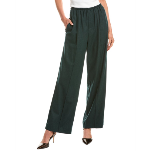 Vince brushed flannel wool-blend pant