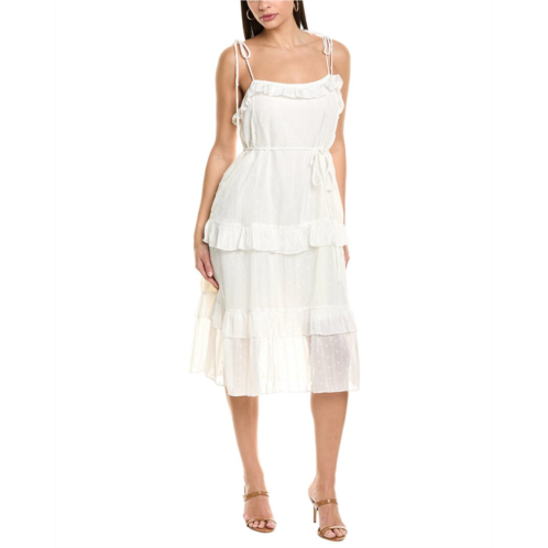 Julia Jordan clip dot mini dress