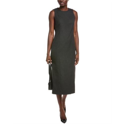 Kenneth Cole fanned midi dress