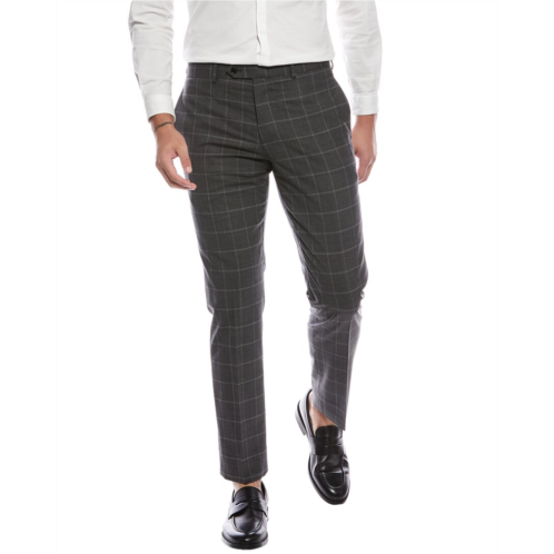 Brooks Brothers classic flat front wool-blend trouser