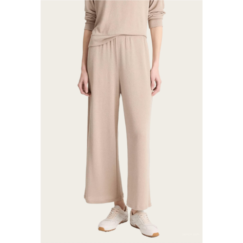 Vince textured knit lounge pants in smokey quartz