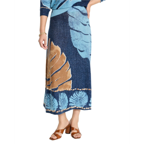 NICZOE twilight front knit skirt