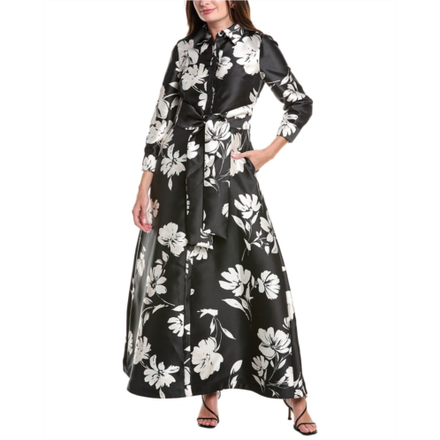 Julia Jordan tie waist shirt gown