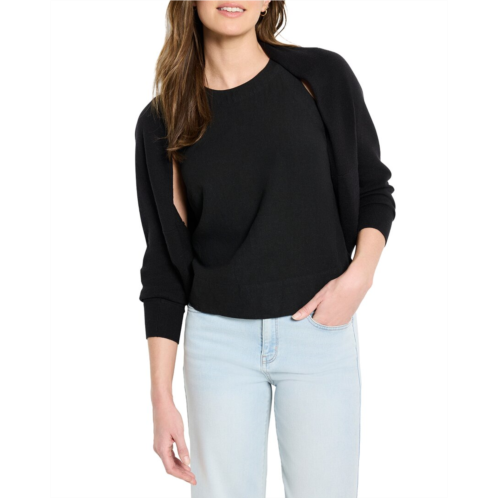 NICZOE cashmere-blend shrug cardigan