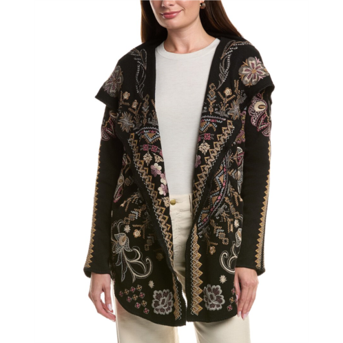 Johnny Was biya short hoodie