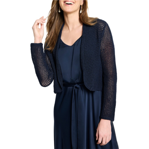 NICZOE mesh cocoon cardigan