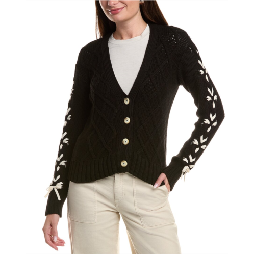 Johnny Was the anessa bow cardigan