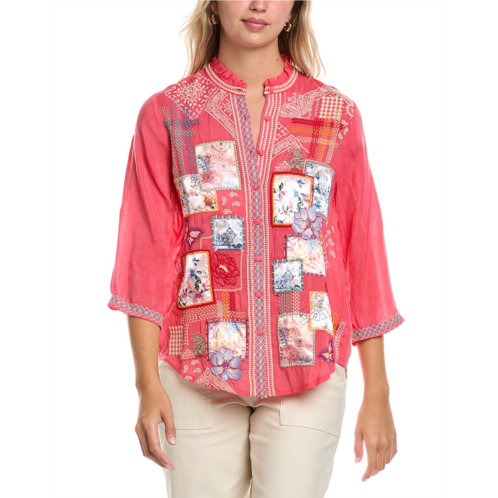 Johnny Was somalia shirt