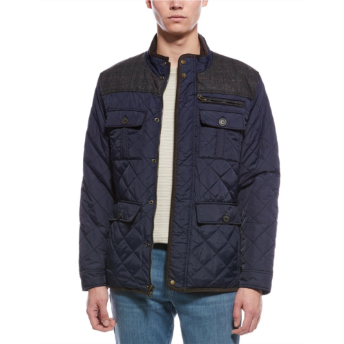 Cole Haan diamond quilt barn jacket