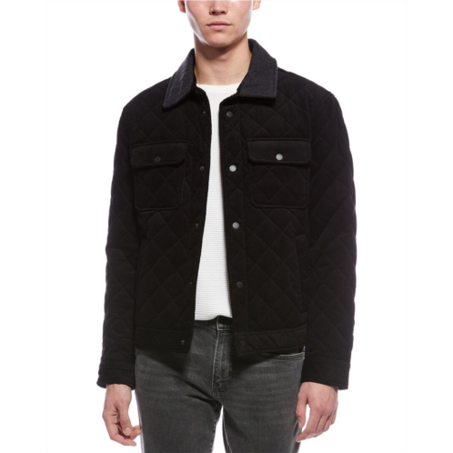 Cole Haan diamond quilted bomber jacket