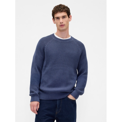 Gap Classic Raglan Crewneck Sweater
