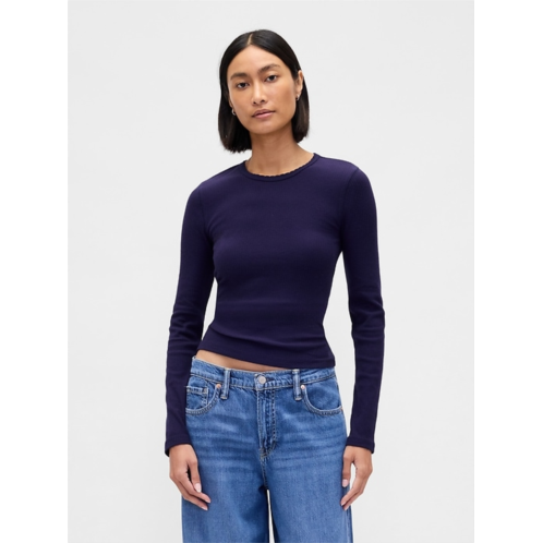 Gap Pointelle Rib T-Shirt