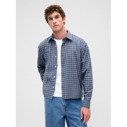 Gap Relaxed Straight-Hem Oxford Shirt