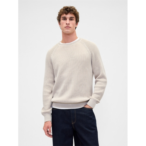Gap Classic Raglan Crewneck Sweater