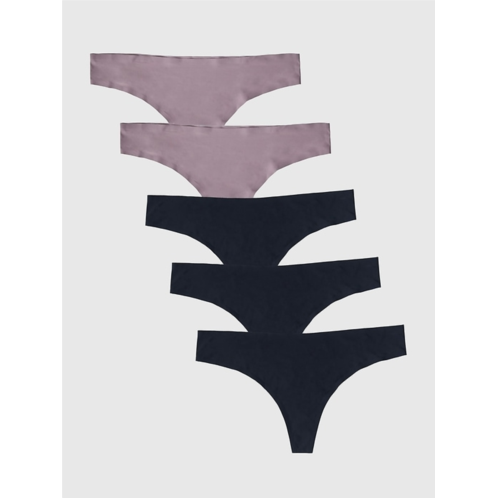 Gap Ingrid and Isabel 5 Pack No Show Thong Bundle