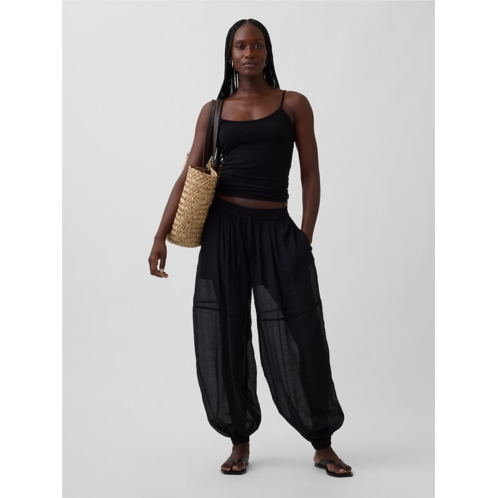 Gap Sheer Parachute Joggers