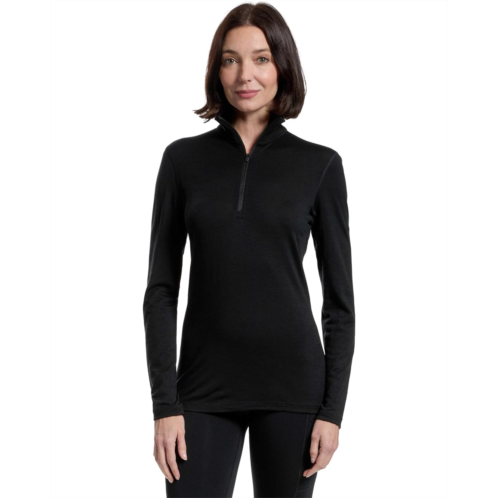 Womens Icebreaker Merino 200 Oasis Long Sleeve Half Zip