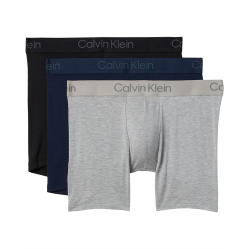 Mens Calvin Klein Underwear Ultra-soft Modern 3-pack Boxer Brief
