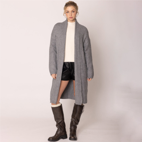 TRUEDAMES shawl collar cardigan