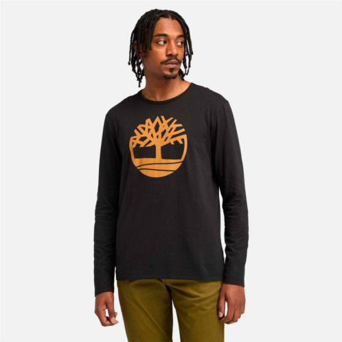 Timberland mens northwood us tree logo long sleeve t-shirt