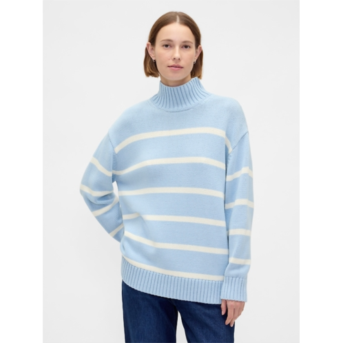 Gap 100% Cotton Oversized Mockneck Sweater