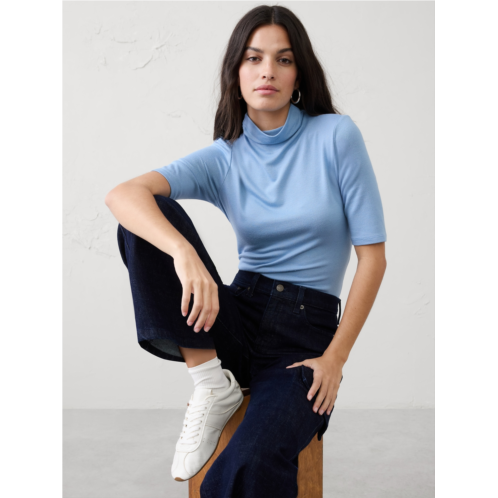 bananarepublic Soft Luxe Turtleneck Top