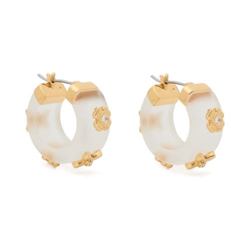 Kate Spade New York Heritage Bloom Small Hoops