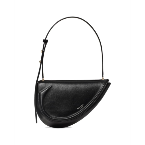 Kate Spade New York The Spade Fine Grain Leather Shoulder Bag