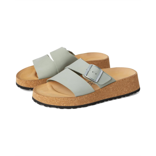 Womens Birkenstock Papillio by Birkenstock Almina Platform Sandal - Nubuck