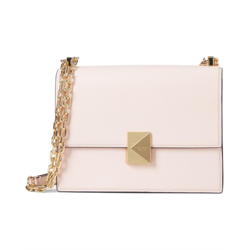 Kate Spade New York Deco Pebbled Leather Chain Shoulder