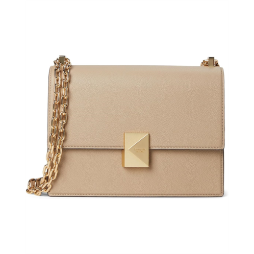 Kate Spade New York Deco Pebbled Leather Chain Shoulder