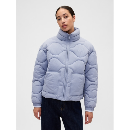 Gap Relaxed Quilted Nylon Jacket