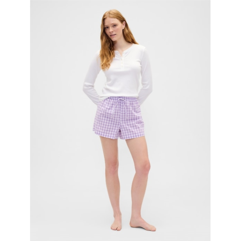 Gap Poplin PJ Shorts
