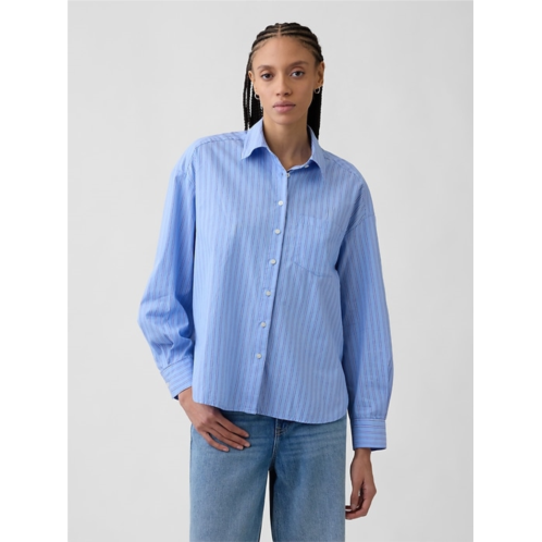 Gap Oversized Shirt in Poplin