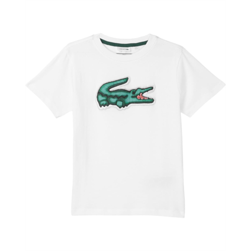 Lacoste Kids Puff Tee (Big Kid)