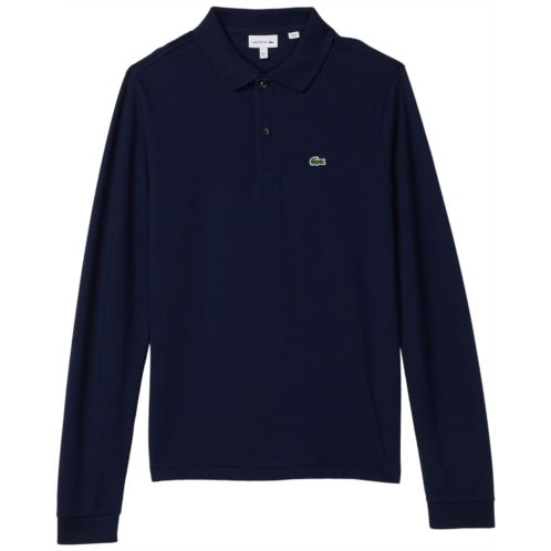 Lacoste Kids 1212 Petit Pique Long Sleeve Polo (Big Kid)