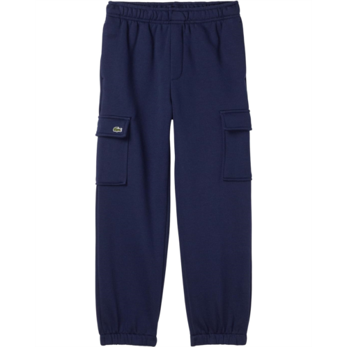 Lacoste Kids Cargo Fleece Pants (Big Kid)