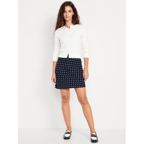 OldNavy High-Waisted Crepe Mini Skirt