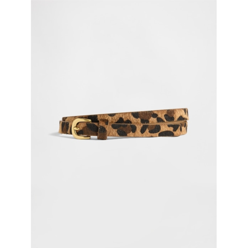 Gap Skinny Vegan-Leather Print Belt