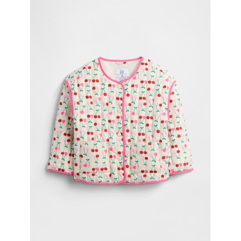 babyGap Print Quilted Jacket