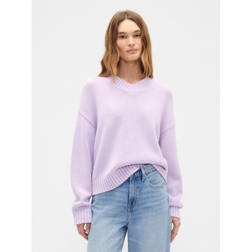 Gap Oversized V-Neck Sweater