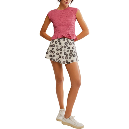 Free People Paradise Found Mini Skort