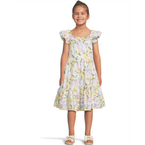 Janie and Jack Lemon Floral Dress (toddler/Little Kid/Big Kid)