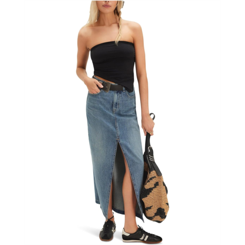 Free People Nothing Better Denim Maxi