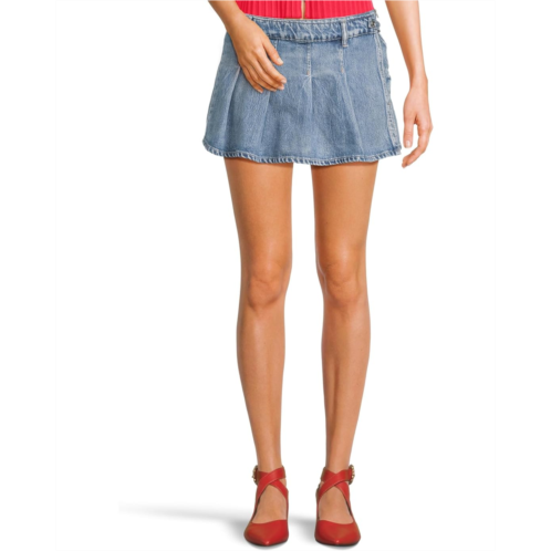 Free People Stephie Denim Skort