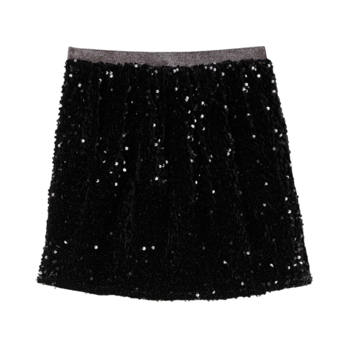 Janie and Jack Velvet Sequin Skirt (Toddler/Little Kid/Big Kid)