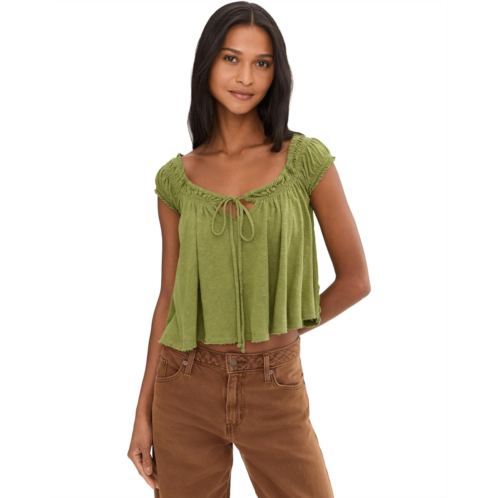 Womens Free People We The Free Dahlia Tee