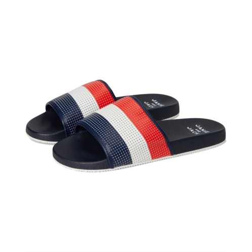 Janie and Jack Red White Blue Slide (Toddler/Little Kid/Big Kid)