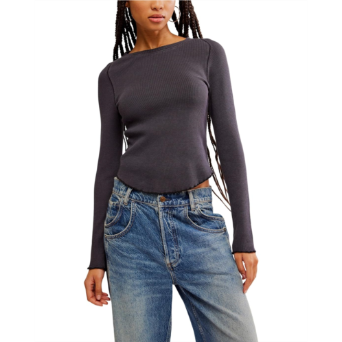 Womens Free People Easy Does It Tee